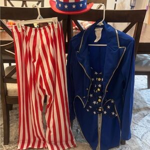 California Costumes Blue and White Star Jacket